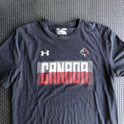 Black Under Armour Canada Men's Medium Shirt