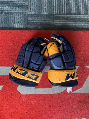 Blue New CCM Pro Model 15" Pro Stock Gloves