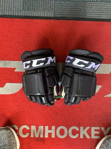 Black New CCM Pro Model 14" Pro Stock Gloves