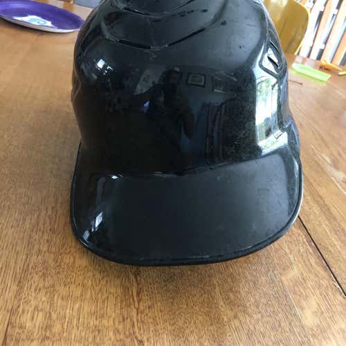 Black Used 7 1/4 Rawlings Batting Helmet