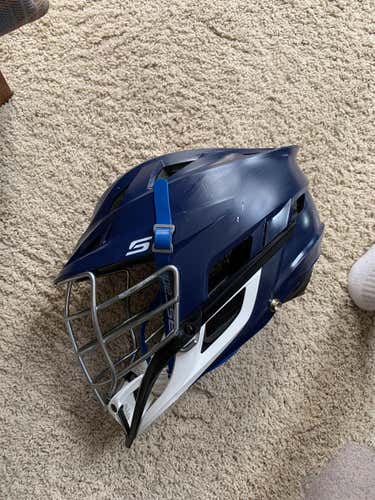 Blue Used Player's Cascade S Helmet