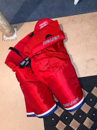 Red Used XL Bauer Vapor X 7.0 Hockey Pants