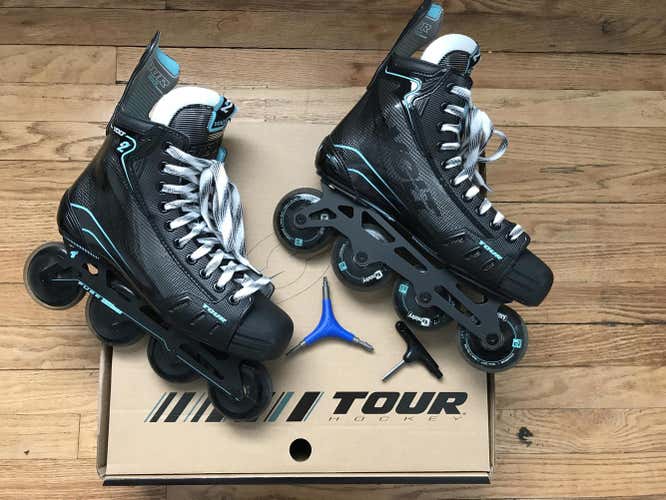 Used Senior Tour Inline Skates Regular Width Size 9