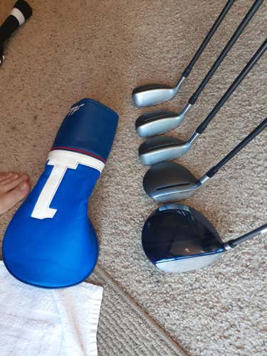 Used Men's Adams Right Handed Clubs (Full Set) Regular Flex 5 Pieces