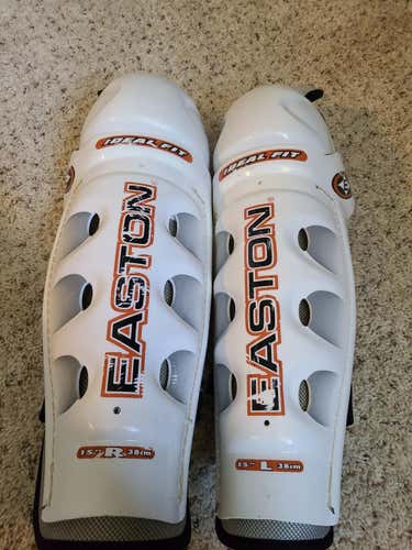 Used Senior 15" Easton Shin Pads