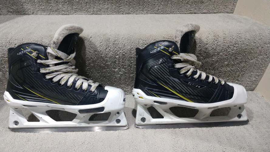 Used CCM Hockey Goalie Skates