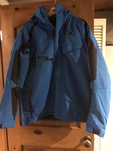 Blue Used Adult Men's XXL Spyder Jacket-Dermizax