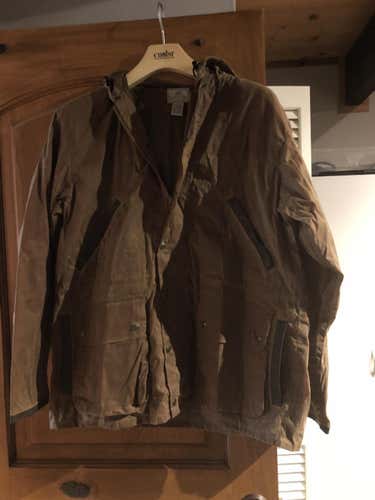 Beretta Brown Used Adult Men's Large waxed  Jacket