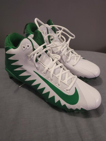 White / Green sz 11 Nike Alpha Menace