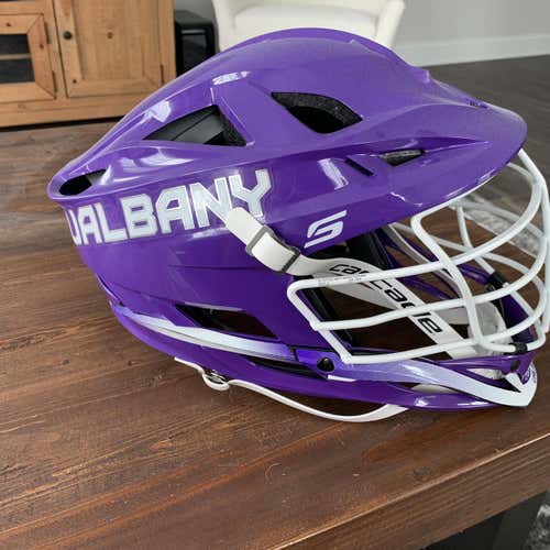 3 BRAND NEW UALBANY LACROSSE HELMETS
