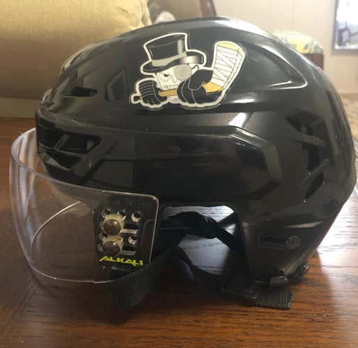 Cleveland Ice Barons Black Small CCM Resistance Pro Stock Helmet