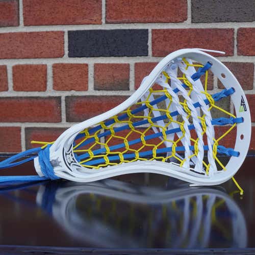 New Custom Strung RP3 Lacrosse Head with Traditional Pocket