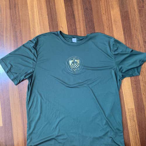 Lewisburg High School Green Dragons Lacrosse Team Issued Green Men's XL Shooter Shirt