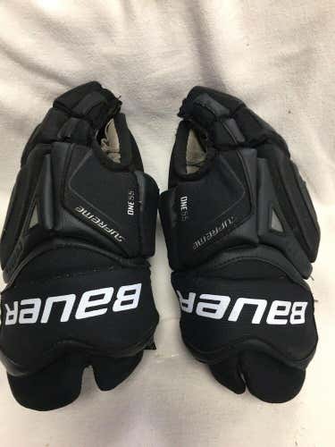 Junior Size 12” Inch Bauer Supreme ONE55 Ice Hockey Gloves