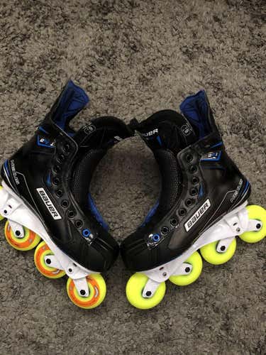 Bauer Nexus 2N Skates with Sprung Chassis/ Labeda Gripper Wheels