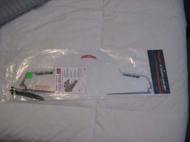 Cascade lacrosse helmet face shield NEW adult 3 pack