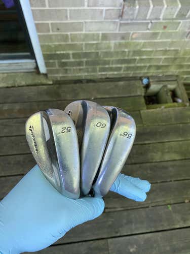 TaylorMade rac Wedges 60,56,52 Right Handed