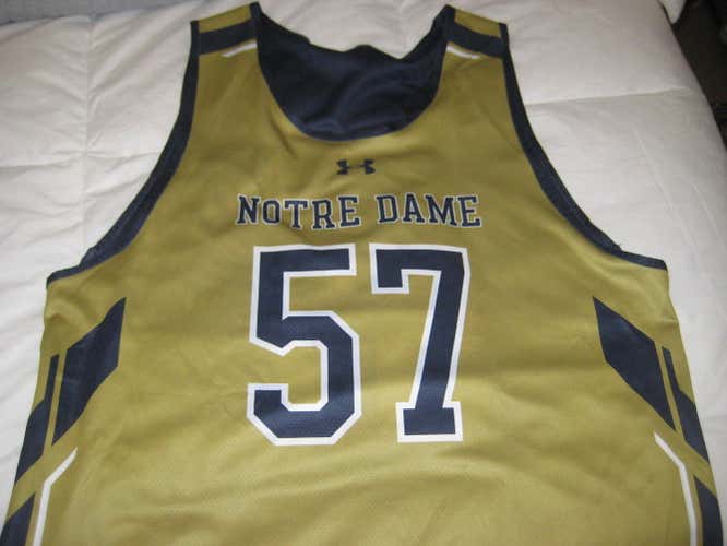 Under Armour Notre Dame team lacrosse jersey NEW men's XL