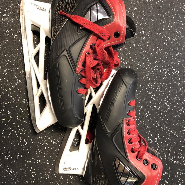 Used True Regular Width Pro Stock Size 6 Hockey Goalie Skates