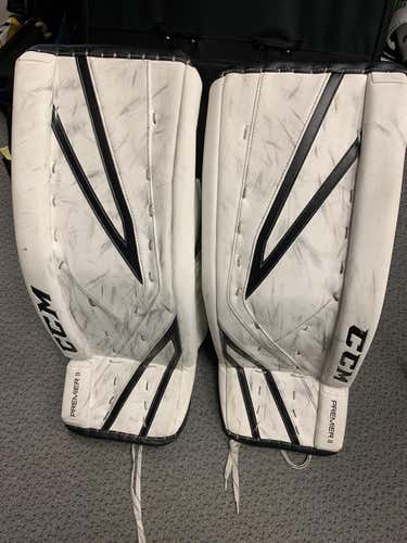 Reserved  31" CCM Premier II Pro Goalie Leg Pads