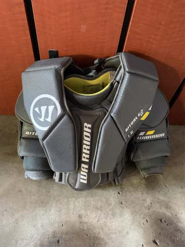 Used XL Warrior Ritual G2 Goalie Chest and Arm Protector  Goalie Chest Protector