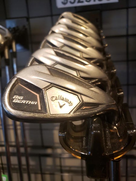 Callaway Used Right Handed Men's Senior Flex Iron Set