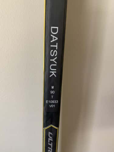 New Pavel Datsyuk CCM Left Hand Ultra Tacks Hockey Stick Toe Pattern Pro Stock