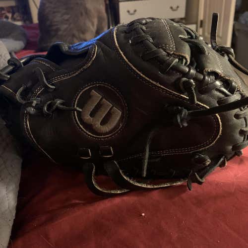 Black Used Catcher's A1k 33" Baseball Glove
