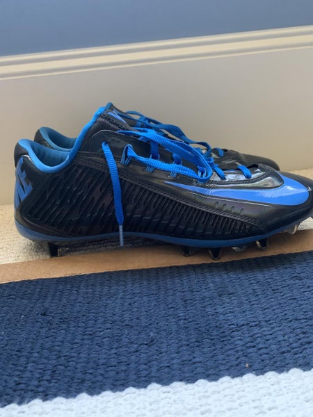 Black Used Adult Unisex Size 12 (Women's 13) Molded Cleats Nike Low Cut