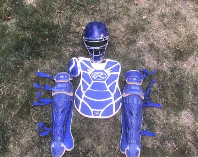 Used Rawlings Catcher's Set
