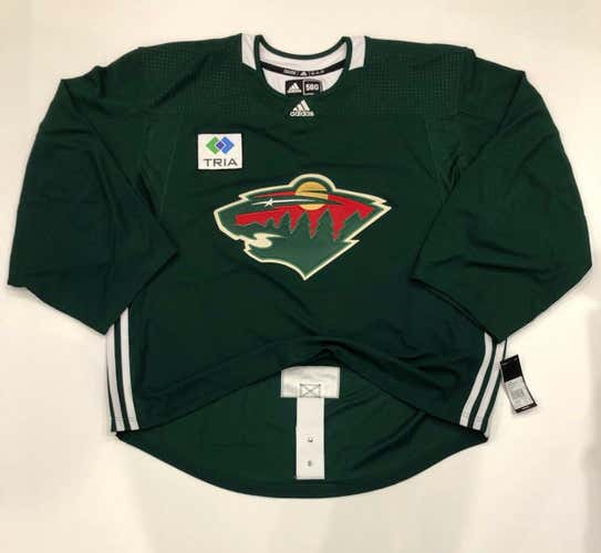 Minnesota Wild Goalie Cut Practice Jersey + matching socks + sponsor patch!