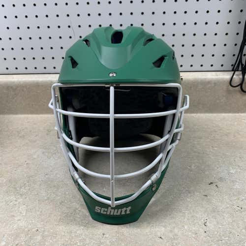 New STX Rival Helmet - Matte Kelly Green Shell/ White Guard - S/M - Fast Shipping!