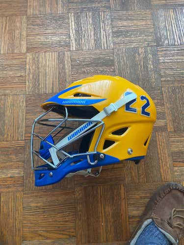 Gold Used Player's Warrior Evo Helmet