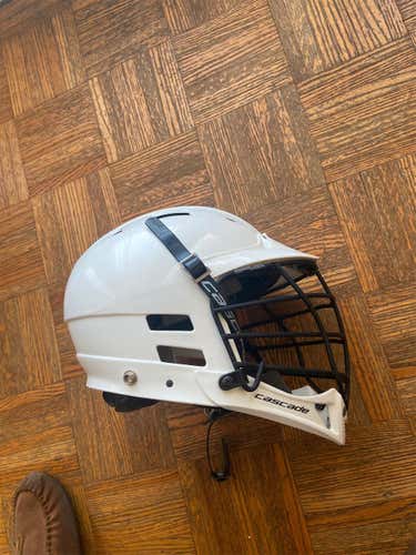 White New Player's Cascade CPV Helmet