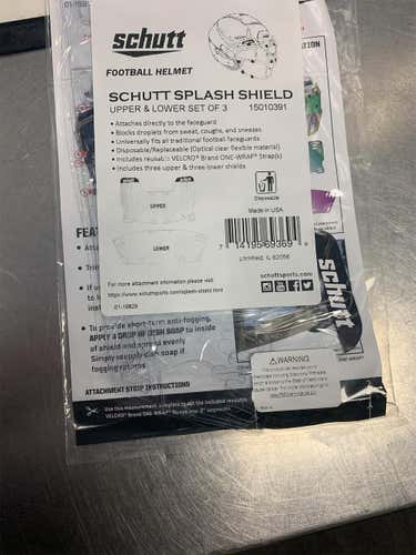New Schutt Vengeance Splash Shield