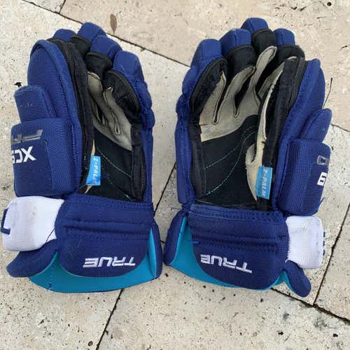 Blue Used True XC9 Pro ZPalm 12"  Gloves