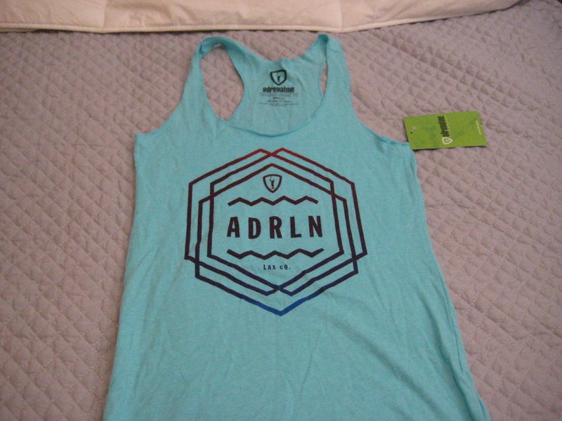 Adrenaline Lacrosse womens summer tank top S small NEW
