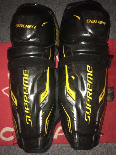 Used Bauer Supreme TotalOne MX3  Shin Pads
