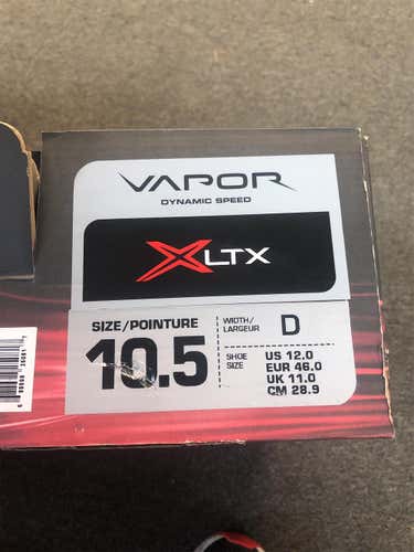 New Bauer Vapor X LTX Regular Width Size 10.5 Hockey Skates