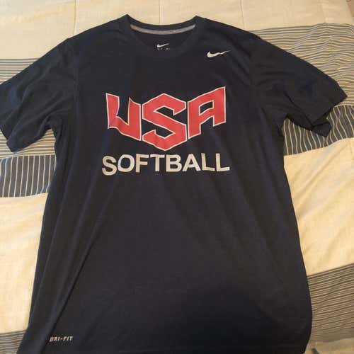 Nike Team USA Softball Shirt Medium