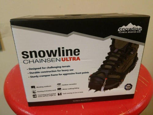SnowLine Chainsen Ultra Shoe Spikes Ice Cleats Size S-XXL
