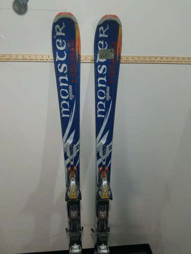 Head Skis Monster Liquid Metal With Bindings Tyrolia Size 170cm