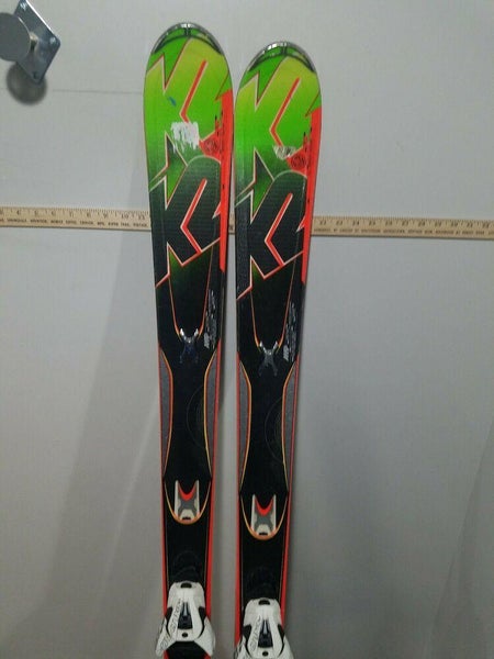 K2 Skis Amp With Bindings Salomon Size 181cm