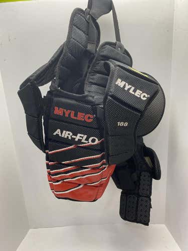 Used Mylec Air Flo 188 Lg Ice Hockey Goalie Body Armour