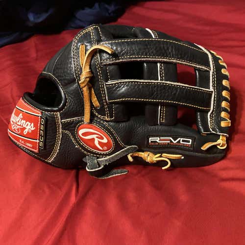 Used Right Hand Throw Revo 12.5" Baseball Glove