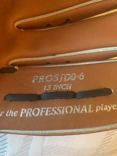 Brown New High School/College Rawlings Right Hand Throw Outfield Pro Preferred Baseball Glove 13"