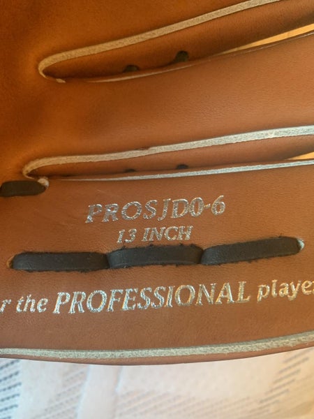 Brown New High School/College Rawlings Right Hand Throw Outfield Pro Preferred Baseball Glove 13"