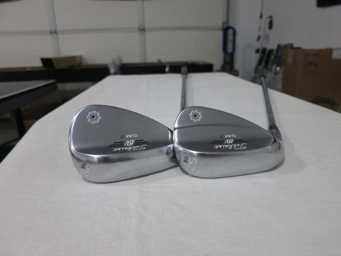 Titleist Vokey SM7 Tour Chrome Wedge Set - 52* - 56* - Dynamic Gold Steel - LH