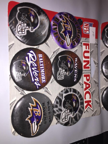 Baltimore Ravens 6 pack buttons