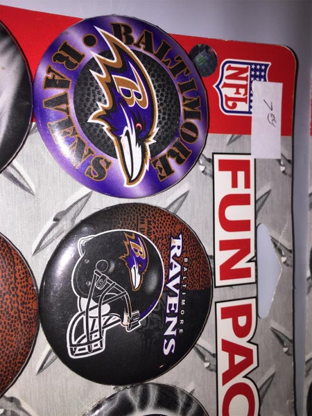 Baltimore Ravens 6 pack buttons